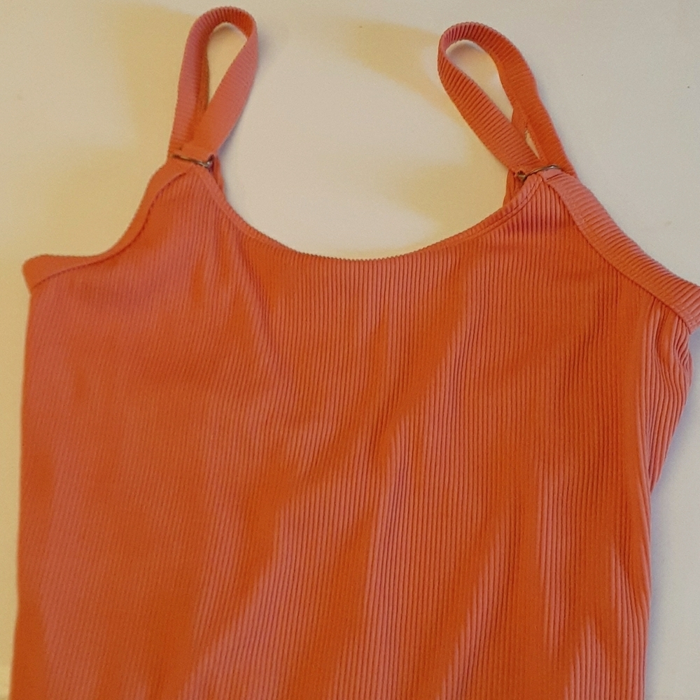 SWIMSUIT CORAL RIBBED by MAE-New!